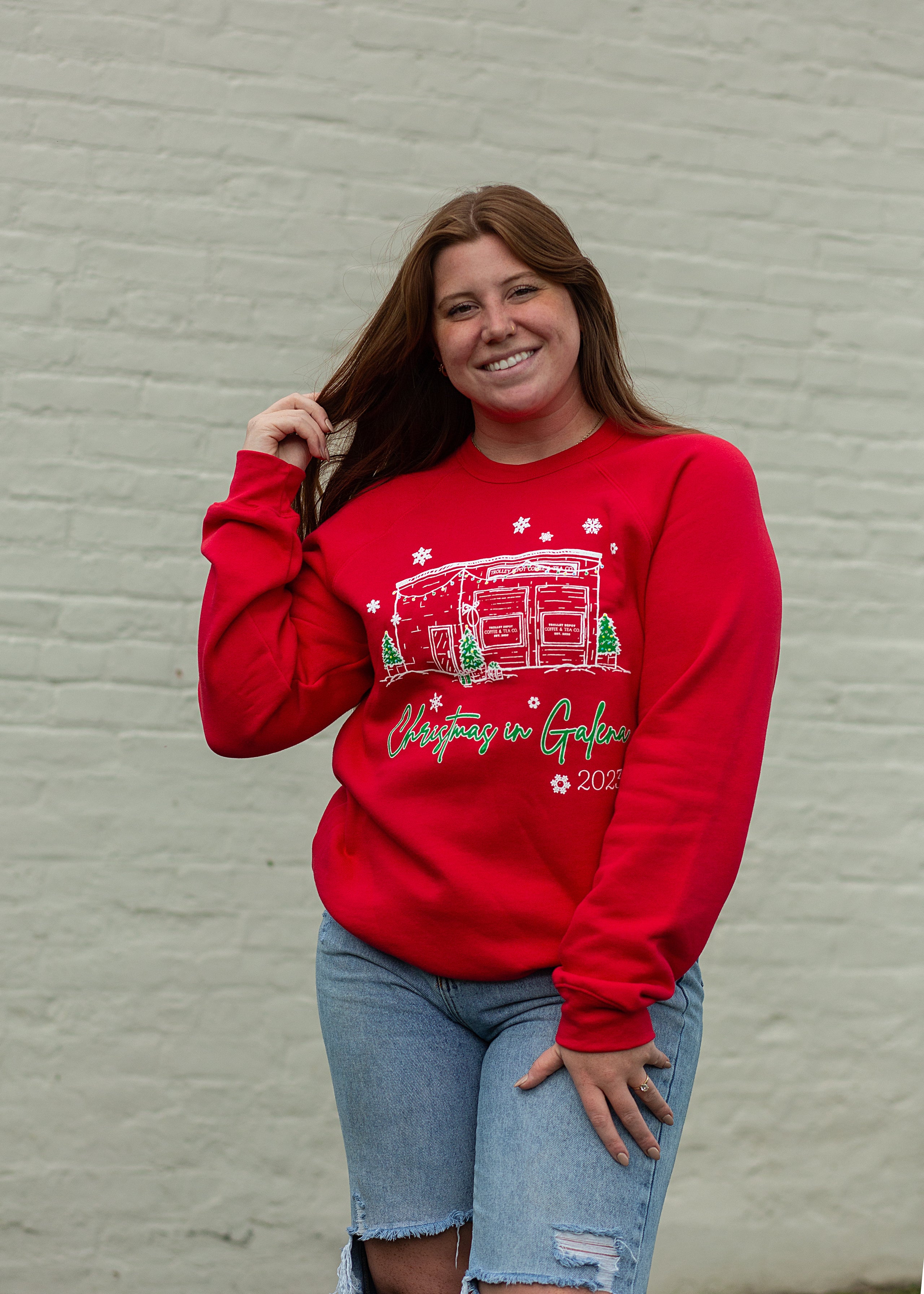 Pot christmas sweater top